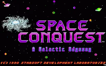 Space Conquest - A Galactic Odyssey screen shot title